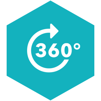 Flatshot Icon 360 Grad